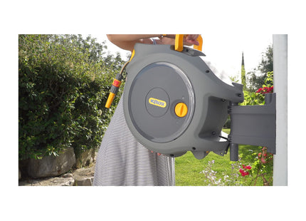 Hozelock Auto Reel 30m wall-mounted hose reel: Easy to Install, 5 Year Guarantee* [2403 0000]