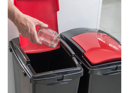 Addis Recycling Bin Lid - Red