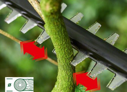 Bosch Cordless Telescopic Hedge Trimmer UniversalHedgePole 18 (1 battery, 18 Volt system, in carton packaging)