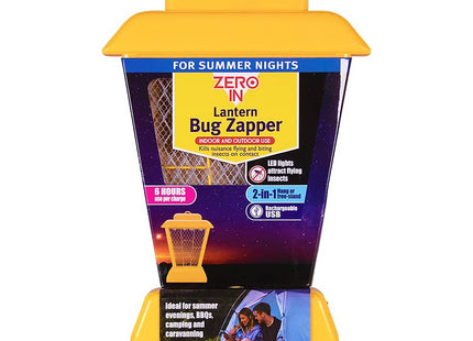 STV Zero In Lantern Rechargeable Bug Zapper Kills Wasps
