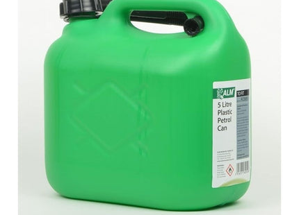 ALM Manufacturing 5 Litre Green Fuel Can Plas FC005