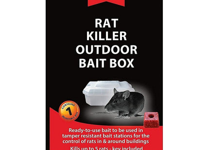 Rentokil Rat Killer Outdoor Bait Box