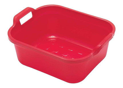 Addis Large Washing Up Bowl 10 Litre Capacity In Roasted Red, 39 x 32 x 14 cm
