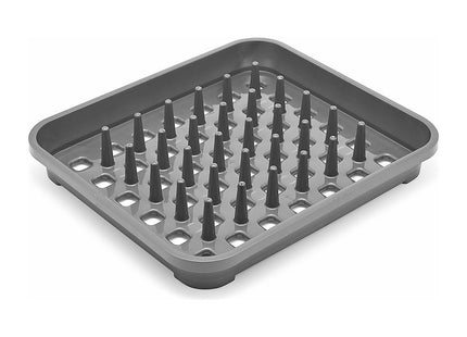 Addis Dish Draining Rack in Graphite Grey, 38 x 33.5 x 5 cm