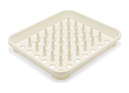 Addis Dish Drying Rack In Linen, 38 x 33.5 x 5 cm