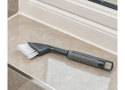 Addis ComfiGrip Grout/Cleaning Brush In Graphite With Stiff Bristles