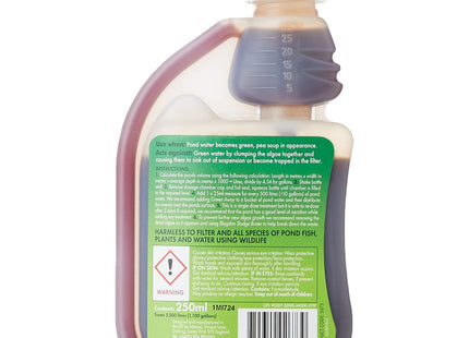 Blagdon Green Away Pond Water Treatment, Treats 5,000 Litres of Water 250ml