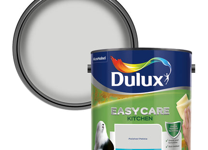 Dulux Easy-Care Kitchen Matt Paint, Polished Pebble, 2.5 Litre