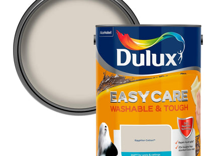 Dulux Easycare Washable & Tough Matt Emulsion Paint - Egyptian Cotton - 5 Litre