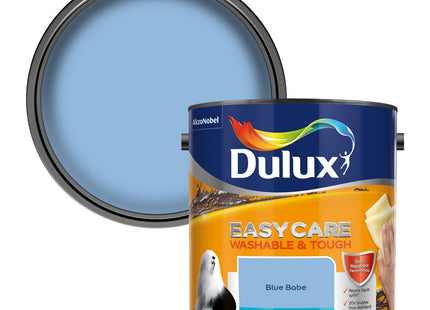 Dulux Easycare Washable & Tough Matt Emulsion Paint For Walls And Ceilings - Blue Babe 2.5 Litre