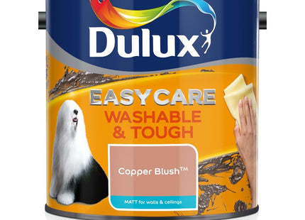 Dulux Easycare Washable & Tough Matt Emulsion Paint - Copper Blush - 2.5 Litre