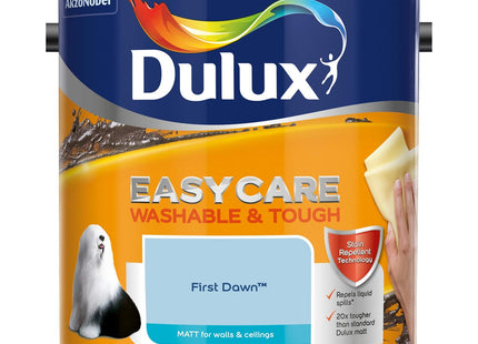 Dulux Easycare Washable & Tough Matt Emulsion Paint For Walls And Ceilings - First Dawn 2.5 Litre