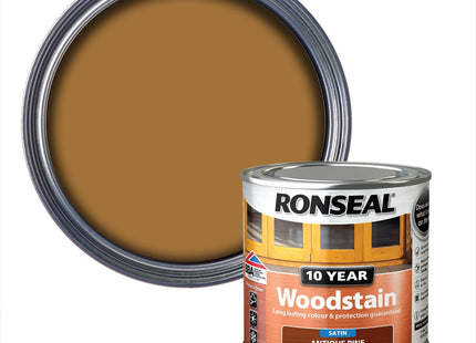 Ronseal 10 Year Woodstain Antique Pine 250ml