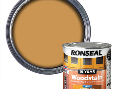 Ronseal 10 Year Woodstain Natural Pine 250ml
