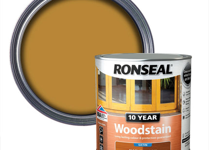 Ronseal 10 Year Woodstain Natural Oak 750ml