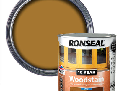 Ronseal 10 Year Woodstain Oak 2.5 Litre