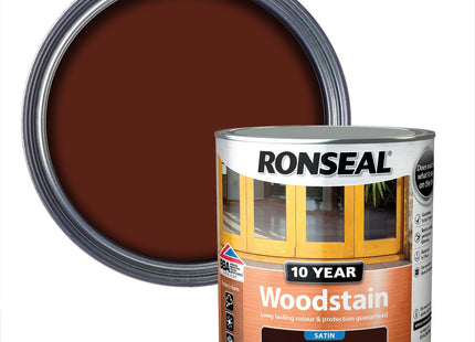 Ronseal 10 Year Woodstain Walnut 2.5 Litre