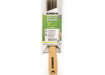 Ronseal Precision Finish Brush 1 Inch Angled