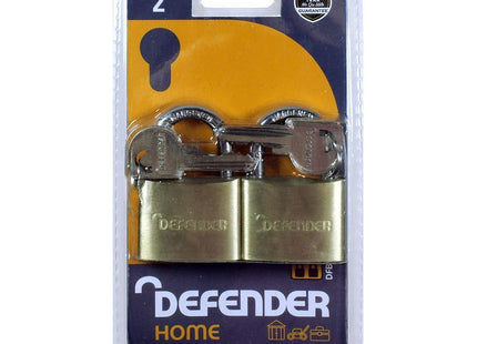 Squire Dfbp2t Twin Padlocks 20Mm
