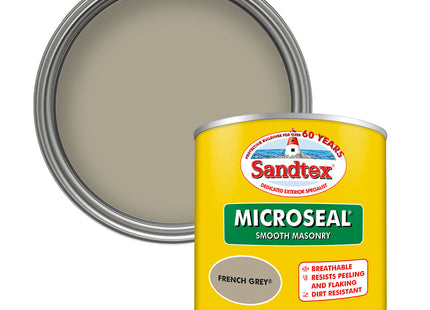 Sandtex 150ml Tester Pot French Grey Ultra Smooth Masonry Paint
