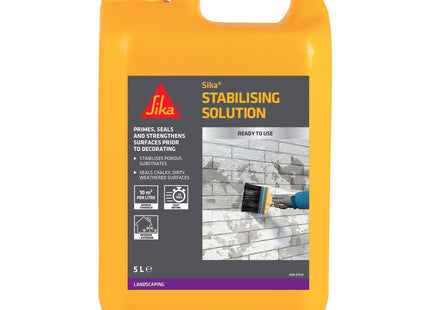 Everbuild 406 Quick Drying Stabilising Solution - Clear - 5 Litre