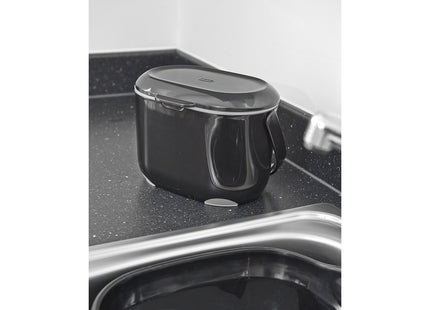 Addis Kitchen Compost Caddy, Black/Grey, 2.5 Litre 515630