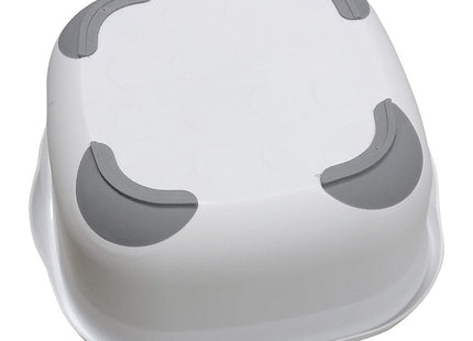 Addis Premium Soft Touch 8.5 Litre Washing Up Bowl, White/Grey, 31.5 x 34 x 15.5 cm 517763