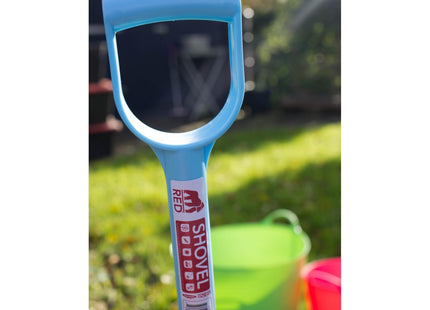 Red Gorilla Shovel Blue Small Multi-Purpose Durable Plastic Lightweight Spade for Garden Home Stable or Builder Small Snow Shovel