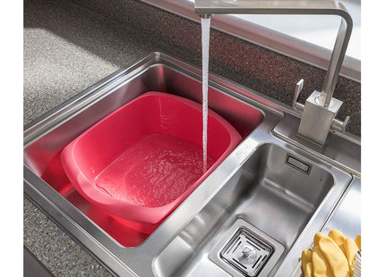 Addis Washing Up Bowl, Pomegranate, 9.5 Litre 518097