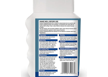 Rustins Chopping Board Oil 250ml