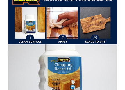 Rustins Chopping Board Oil 250ml