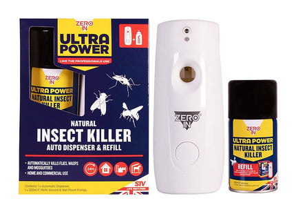 STV Zero In Ultra Power Natural Insect Killer Dispenser Kit 200ml