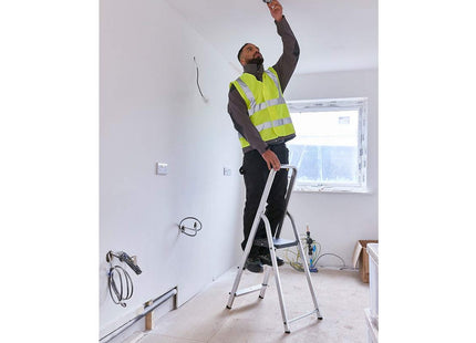 Werner Stepladder 3 Tread High Handrail 7400318