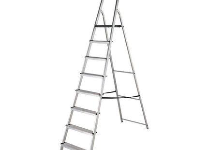 Werner Stepladder 8 Tread High Handrail 7400818