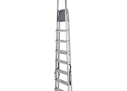 Werner Stepladder 8 Tread High Handrail 7400818