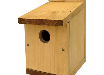 Johnston & Jeff Classic Nest Box Redwood 210 x 120 x 175mm