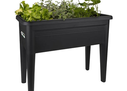 Elho Green Basics Grow Table Xxl 75 - Planter for Outdoor & Grow your Own - � 75.5 x H 65.1 cm - Black/Living Black
