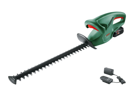Bosch Cordless Hedge Cutter EasyHedgeCut 18-45 (1 battery 2.0 Ah, 18 Volt system, blade length 45 cm, in carton packaging)