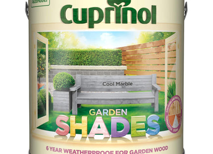 Cuprinol Garden Shades Paint for Gardens - Cool Marble 2.5 Litre