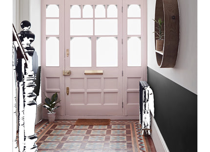 Crown Easyclean Matt Emulsion Wall Paint Creme de la Rose - Stain Resistant 2.5 Litre
