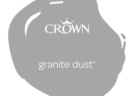 Crown Easyclean Matt Emulsion Wall Paint Granite Dust - Stain Resistant 2.5 Litre