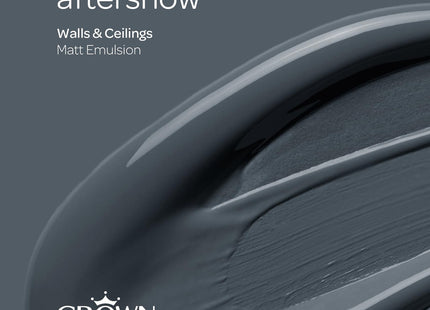 Crown Walls & Ceilings Matt Emulsion Paint 2.5 Litre - Aftershow