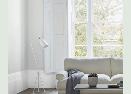 Crown Walls & Ceilings Matt Emulsion Paint Chalky White 2.5 Litre