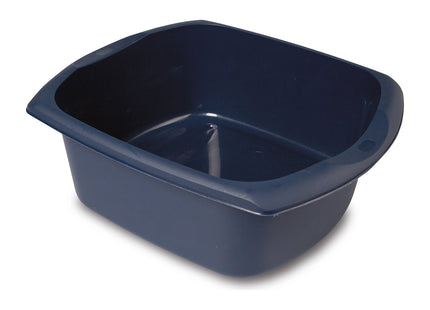 Addis Large Washing Up Bowl 9.5 Litre Capacity In Ink Blue, 38 x 32 x 14 cm