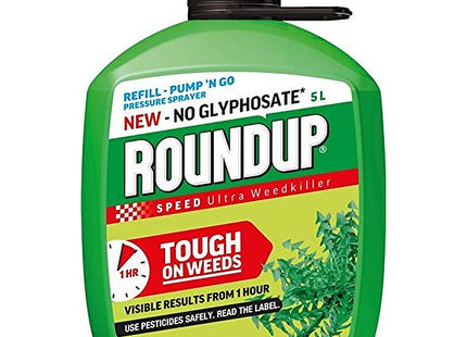 Roundup Speed Ultra Ready to Use Weedkiller Refill 5 Litre