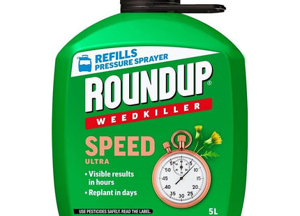 Roundup Speed Ultra Ready to Use Weedkiller Refill 5 Litre