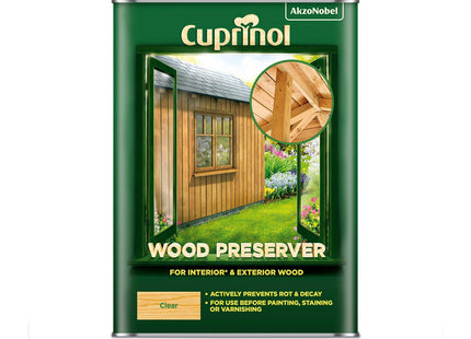 Cuprinol Wood Preserver - Clear - 1 Litre 5330417