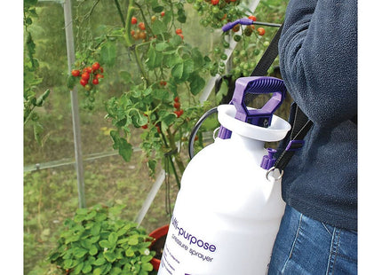 STV Defenders Multi-Purpose Home & Garden Pressure Sprayer with carry Strap 8 Litre