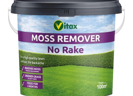 Vitax Moss Remover, Feeds Lawn For Up To 3 Months- 100 M.Sq