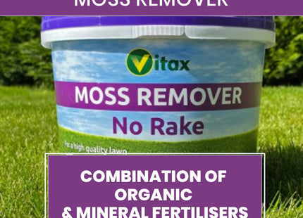Vitax Moss Remover, Feeds Lawn For Up To 3 Months- 100 M.Sq